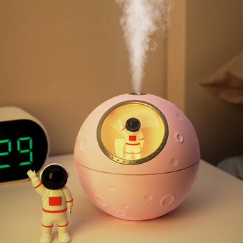 Mini Spaceman Humidifier USB Air Diffuser Desktop Aromatherapy Mist Maker Fogger 300ML Purifier with Lamp Light for Home Office