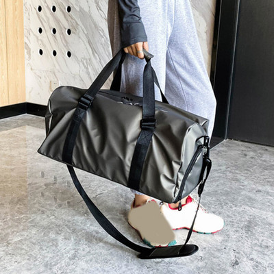 Τσάντα γυμναστικής Dry Wet Separation with shoes Fitness Sports Duffle Bag for Travel Duffel Carry on Beach for Yoga Swimming
