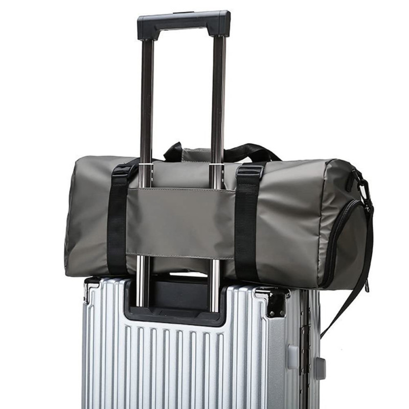 Τσάντα γυμναστικής Dry Wet Separation with shoes Fitness Sports Duffle Bag for Travel Duffel Carry on Beach for Yoga Swimming
