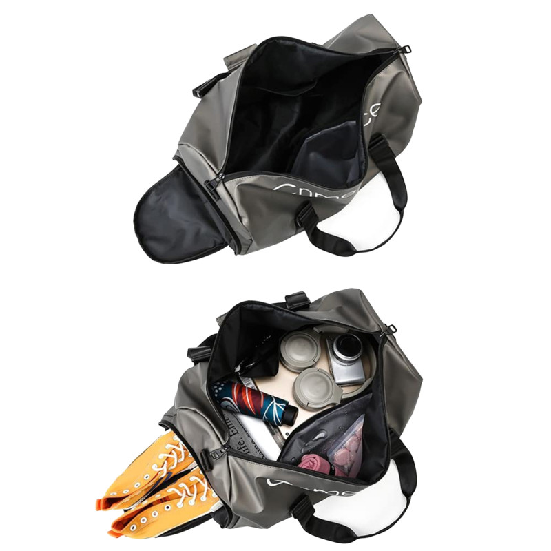 Τσάντα γυμναστικής Dry Wet Separation with shoes Fitness Sports Duffle Bag for Travel Duffel Carry on Beach for Yoga Swimming