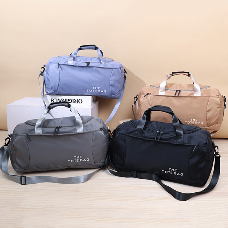 Välishoiukott Matkamine Kämping Nailonist multifunktsionaalne reisikott Kuiv-märjalt eraldatud veekindlad kaasaskantavad Duffle Crossbody kotid