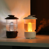 Kerozin lámpás párásító falra szerelhető légdiffúzor Tölthető tisztító Retro asztali ködkészítő Fogger 250ml otthoni irodába