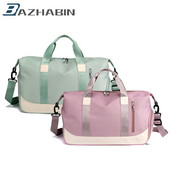 Moodne ujumistreening jooga jõusaalikott Multifunktsionaalne kuivmärjalt eraldav käekott väljas nädalavahetuseks reisimiseks pagasi õlakotid