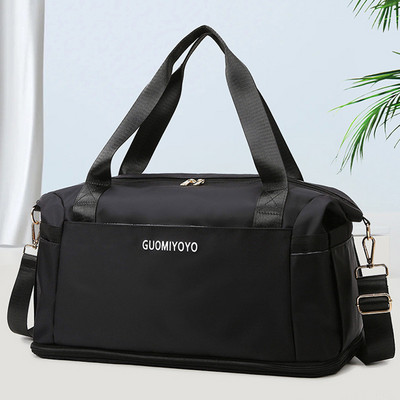 Oxford Dry Wet Separation Bags Спортна раница с голям капацитет с отделение за обувки Многофункционална, устойчива на износване за мъже, жени