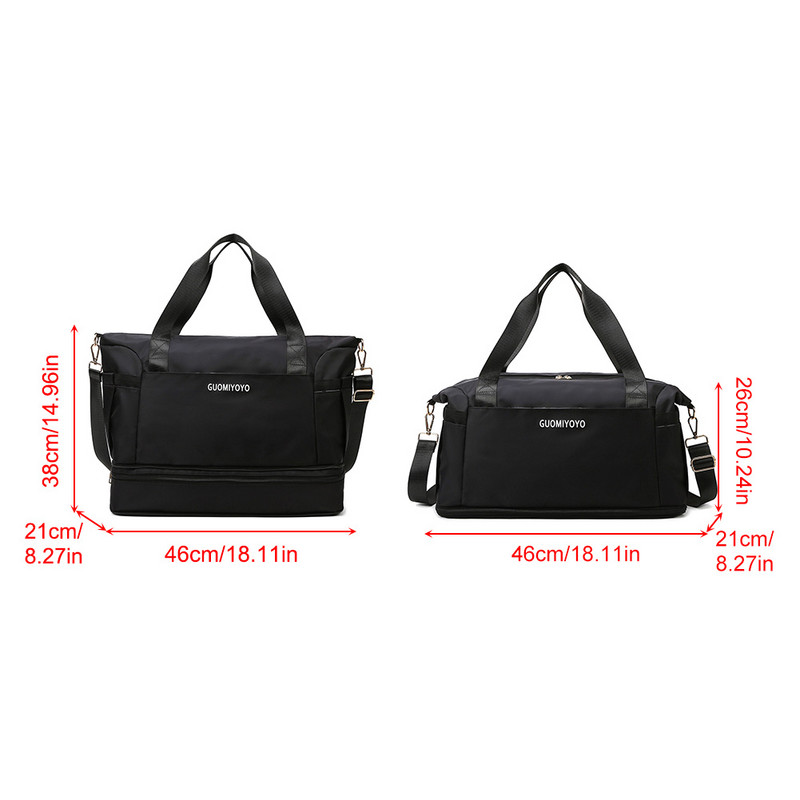 Oxford Dry Wet Separation Bags Sportski ruksak velikog kapaciteta s pretincem za cipele Višenamjenski otporan na habanje za muškarce Žene