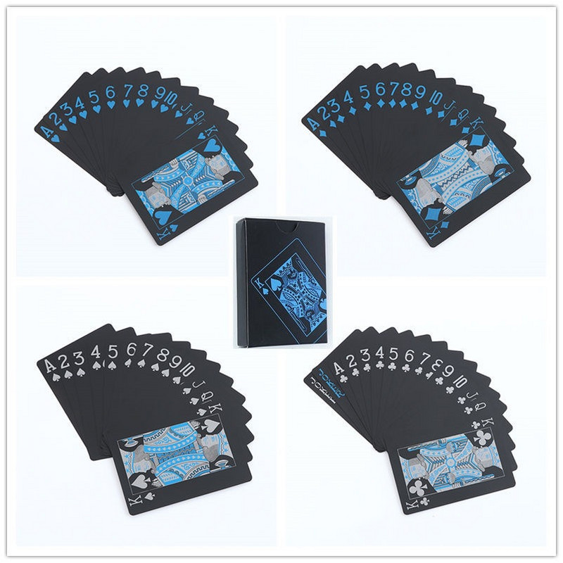 Badu.bg Комплект карти за игра (54 бр.) Водоустойчиви PVC карти за игра ...