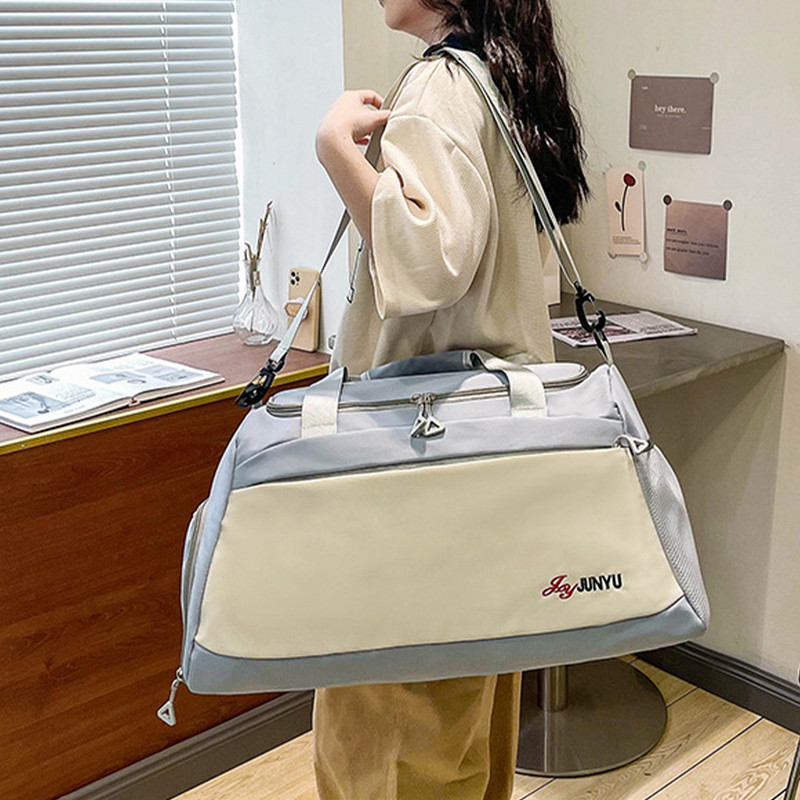 Τσάντα γυμναστικής Μεγάλης χωρητικότητας Τσάντα γυμναστικής Πολυλειτουργική Dry Wet Separation Oxford Ελαφρύ αδιάβροχο για κολύμβηση πεζοπορία