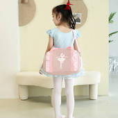 Gimnastikos krepšys Sportinis pakavimas Fitneso priedai mergaičių šokių treniruotėms plaukimui Vaikų mokyklai Bolsas savaitgalio kelionėms ir mankštai