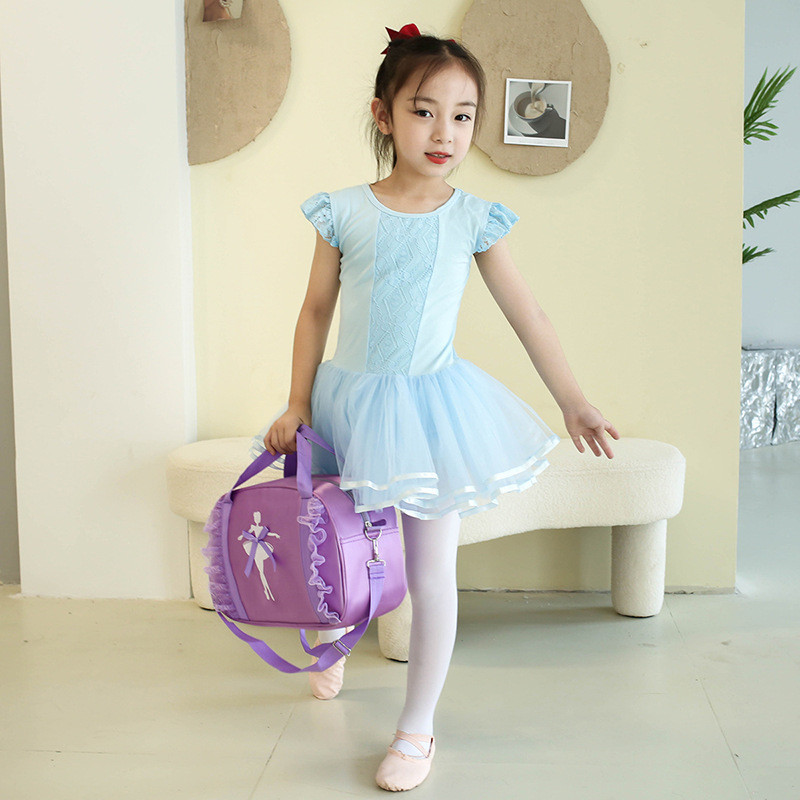 Gimnastikos krepšys Sportinis pakavimas Fitneso priedai mergaičių šokių treniruotėms plaukimui Vaikų mokyklai Bolsas savaitgalio kelionėms ir mankštai