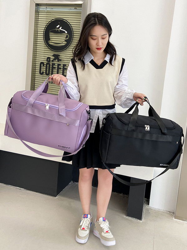 Oxford sport hátizsák pénztárca nagy kapacitású hordozható tornatáskák cipőrekesszel, többfunkciós kopásálló férfiaknak, nőknek