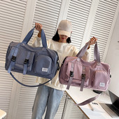 Oksfordo sportinė kuprinė, didelės talpos fitneso treniruočių krepšys, atsparus vandeniui su batų skyriumi, daugiafunkcis lauko futbolui