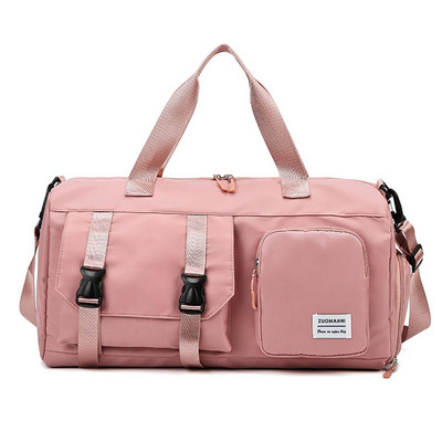 Oksfordo sportinė kuprinė, didelės talpos fitneso treniruočių krepšys, atsparus vandeniui su batų skyriumi, daugiafunkcis lauko futbolui