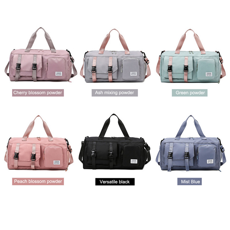 Oksfordo sportinė kuprinė, didelės talpos fitneso treniruočių krepšys, atsparus vandeniui su batų skyriumi, daugiafunkcis lauko futbolui