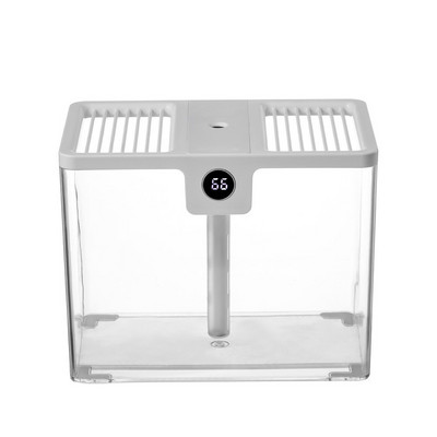 1,5L Desktop Mini Portable Usb Ultrasonic Home Office Desk Service Car Humidifier Cooling Mist Maker με LCD οθόνη υγρασίας