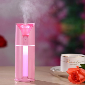 2023 New Car Rose Flower Air Humidifier Oil Diffuser Mini USB Aroma Makers Purifier