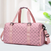 „Oxford“ kūno rengybos krepšys, didelės talpos languotas sauso šlapio atskyrimo krepšys, atsparus vandeniui, daugiafunkcis, atsparus dilimui, skirtas lauko futbolui