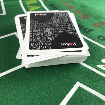 1 τεμ. Τράπουλες Πλαστικές Κάρτες Πόκερ Αδιάβροχες Τράπουλες Παιγνιόχαρτα Θαμπό Πολωνικό Οικογενειακή Διασκέδαση Επιτραπέζια παιχνίδια