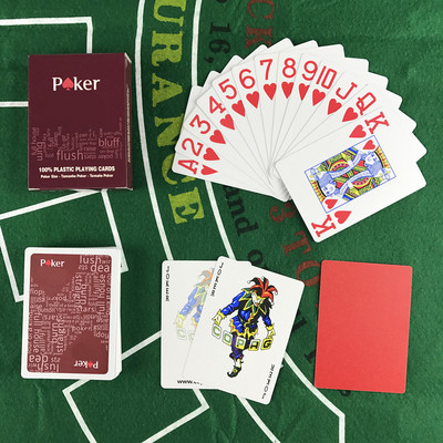 1db játékkártyák műanyag póker játékkártyák vízálló játékkártyák unalmas lengyel beltéri családi szórakoztató társasjátékok