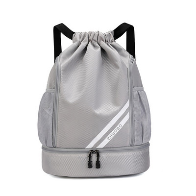 Jõusaali seljakott Meeste Sport Nädalavahetus Meeste Pingutusnöörid Palli pakkimine Fitness Aksessuaarid Korvpalli Bolsad Kingadele Naiste reisikott