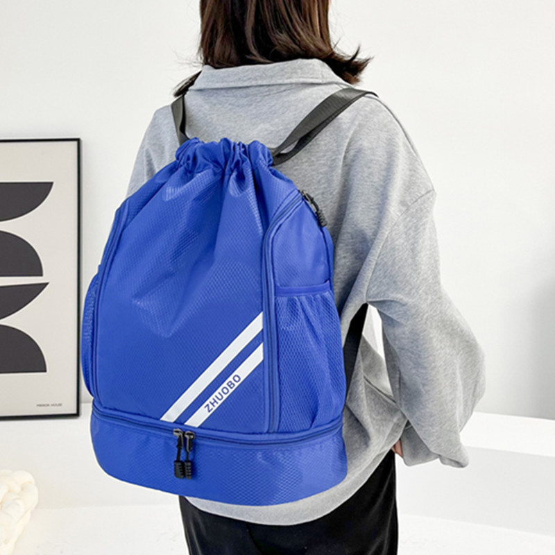 Jõusaali seljakott Meeste Sport Nädalavahetus Meeste Pingutusnöörid Palli pakkimine Fitness Aksessuaarid Korvpalli Bolsad Kingadele Naiste reisikott