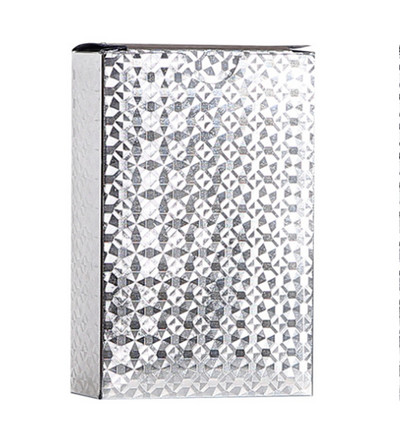 Cărți de joc placate cu folie de aur, argint, joc de poker, plastic din PVC, rezistentă la apă, durabilă, creativă, magie, pentru jocuri de noroc Cărți de poker