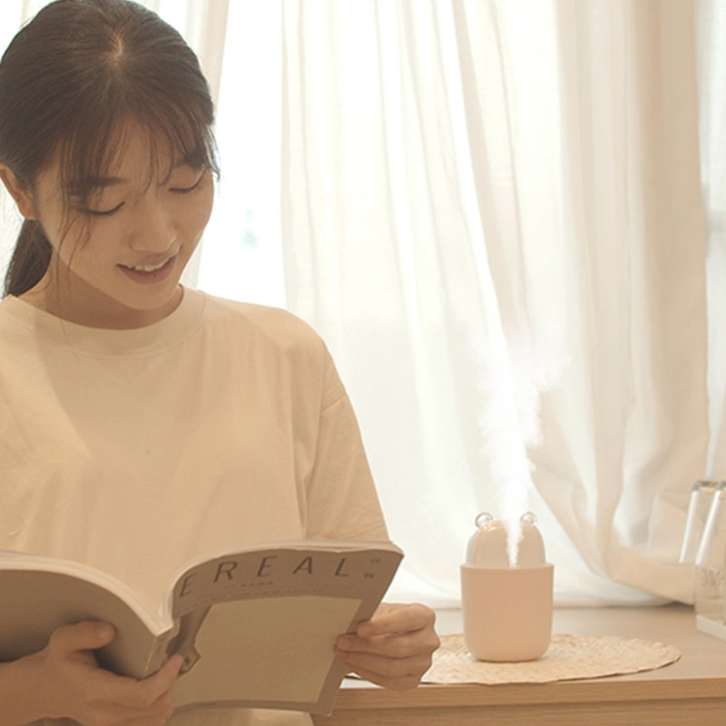 2023 Novi ovlaživač zraka za kućne ljubimce od 300 ml sa šarenim svjetlima Cool ovlaživač zraka za ured, dom, spavaću sobu, dječju sobu