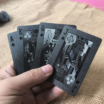 Lattice/Center Spread/Palace Back Συλλογή παιχνιδιών καρτών Black Diamond Πλαστικές αδιάβροχες κάρτες πόκερ Creative Gift Bridge
