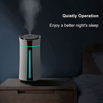 Bright Mist Humidifier Mini LED Quiet Professional Ρυθμιζόμενο Αθόρυβο Επαναχρησιμοποιούμενο Επαγγελματικό