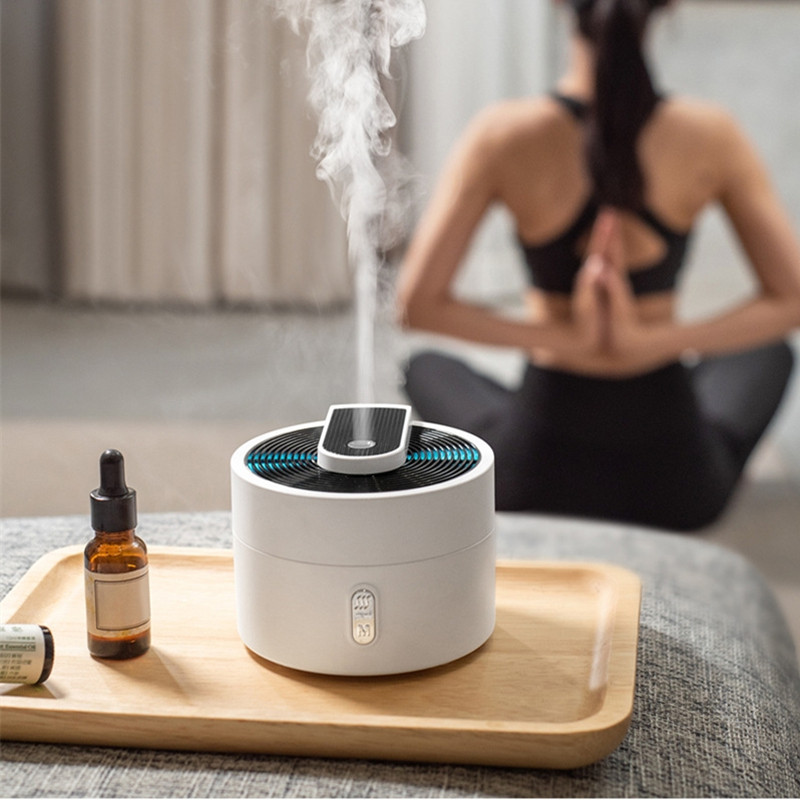 220 ml aroomiteraapia eeterlike õlide difuusor USB õhuniisutaja värvilise LED-lambiga kontoris kodutoa lõhnaõli aroomiudu tegija