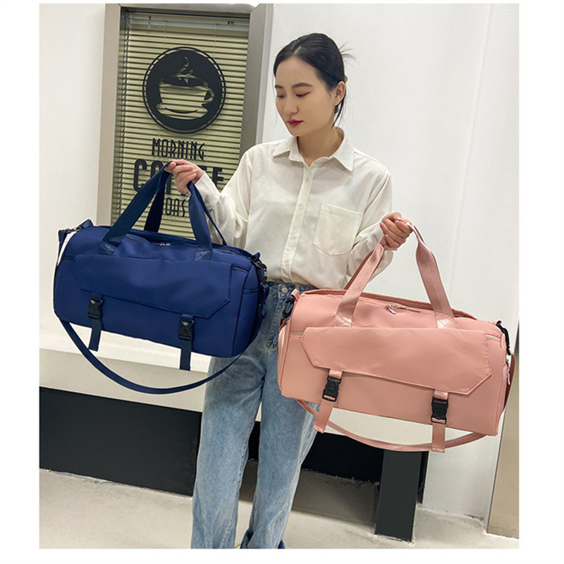 Sport Jõusaali käekott Naiste Vaba aeg Jooga Treeningkott Duffle Swim Treeningkott Nädalavahetuse kotid Veekindel reisihoiukott
