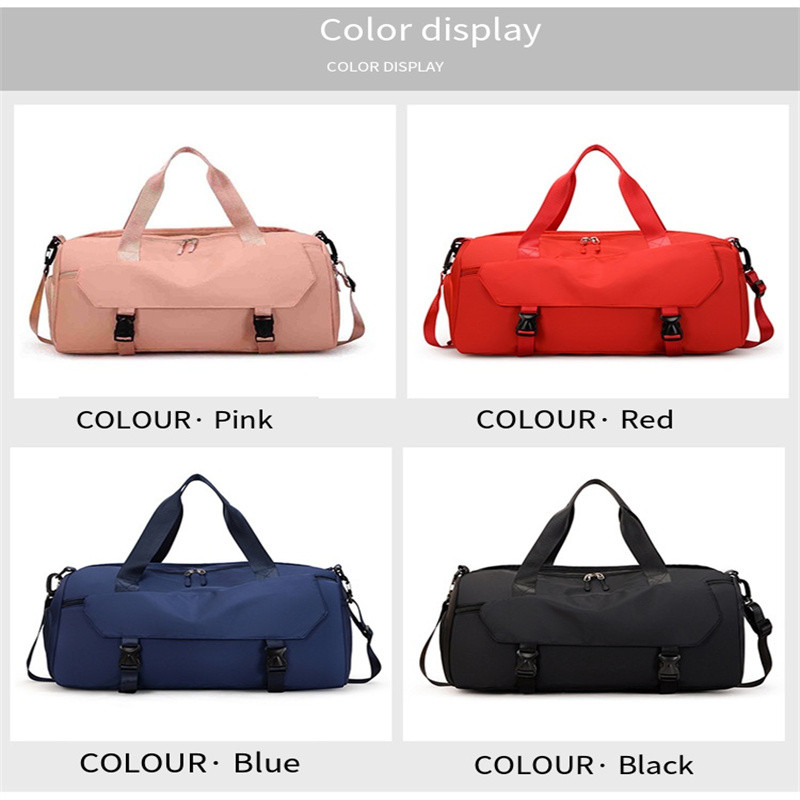 Sport Jõusaali käekott Naiste Vaba aeg Jooga Treeningkott Duffle Swim Treeningkott Nädalavahetuse kotid Veekindel reisihoiukott
