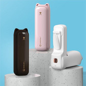 Ručni mini ventilator, prijenosni putni ventilator, mali osobni punjivi ventilator, svjetiljka na baterije