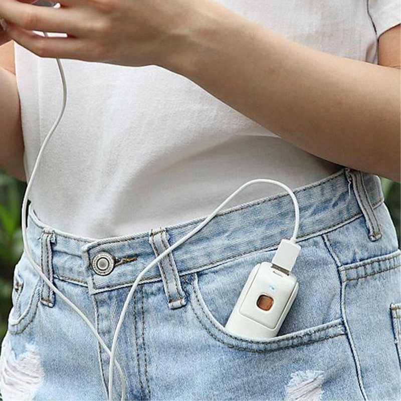 Ručni mini ventilator, prijenosni putni ventilator, mali osobni punjivi ventilator, svjetiljka na baterije