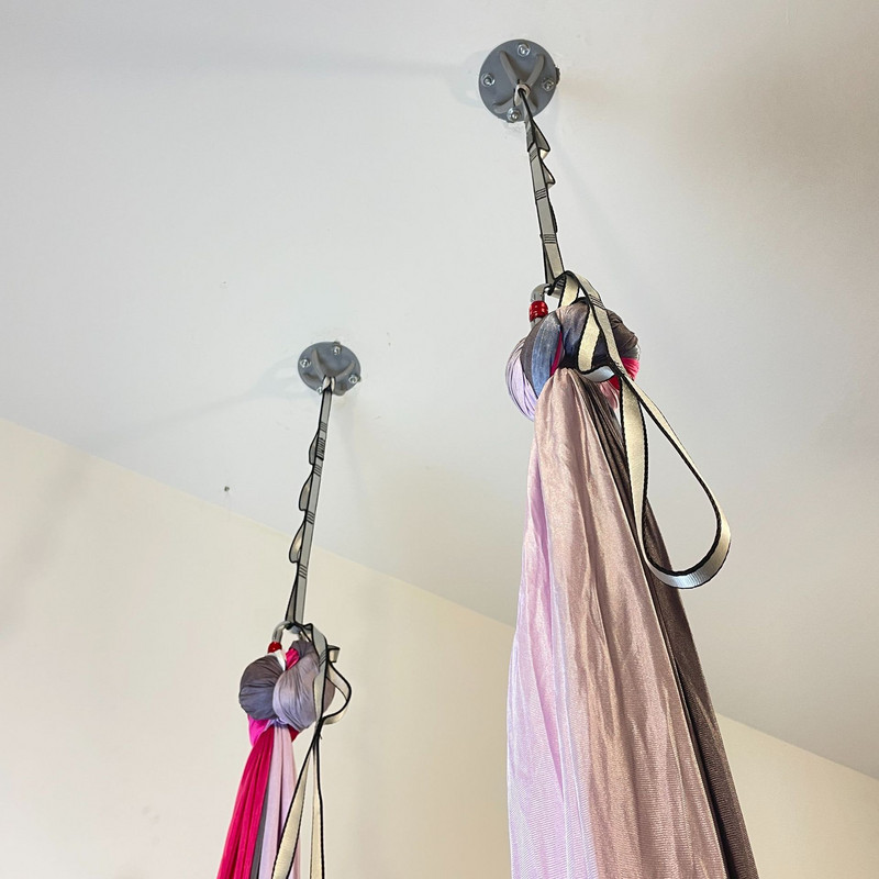 Akasztó kötél Hegymászó kötél Krizantém jóga Stretch öv hosszabbító pánt kötél légi jóga függőágy hinta repülő anti-gravitáció