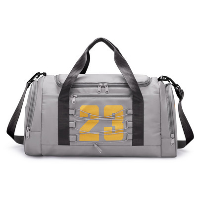 Nailono sauso šlapio atskyrimo krepšiai vandeniui atspari jogos sportinė kuprinė su batų skyriumi, daugiafunkcinė, atspari dilimui vyrams, moterims