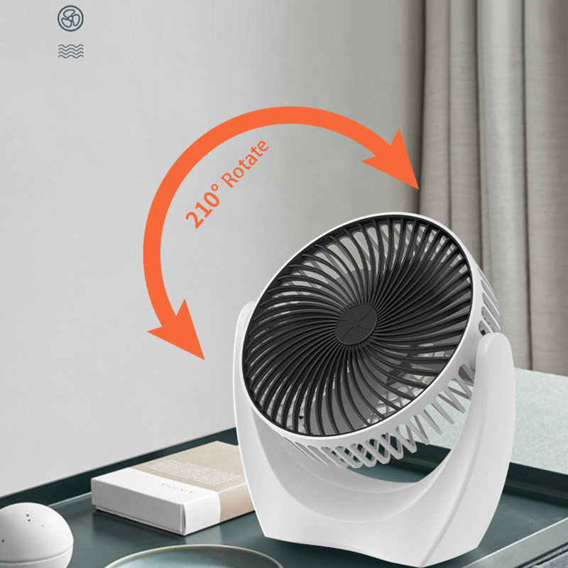 Kaasaskantav lauaventilaator USB laetav lauaventilaator Mini õhujahutusventilaatorid vaigistatud konditsioneer õhujahuti kodukontori magamistuppa