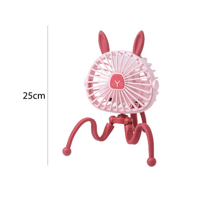 Βεντιλατέρ καροτσιού μωρού Ηλεκτρικός ανεμιστήρας φόρτισης USB Φορητός ανεμιστήρας κάμπινγκ 500mA 3-γρανάζι Ανεμιστήρας με κλιπ ψύξης κυκλοφορητές αέρα για εξωτερικούς χώρους