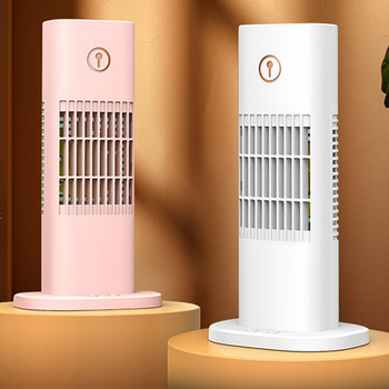 Преносим мини климатик с цветна светлина 3 скорости Вентилатор за замъгляване на бюро USB зареждане Охлаждащ спрей Вентилатор за овлажнител за дома