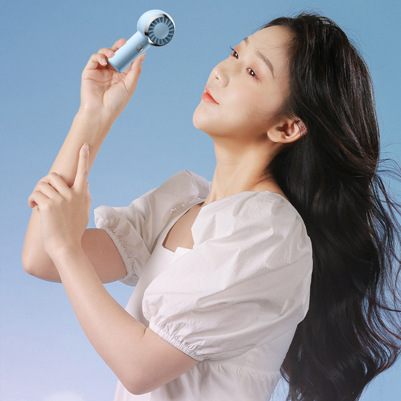 Kišeninis ventiliatorius, įkraunamas mažas kaklo ventiliatoriaus akumuliatorius arba USB maitinamas asmeninis ventiliatorius Patobulintas oro srautas moterims ar vyrams Biuro namų miegamasis