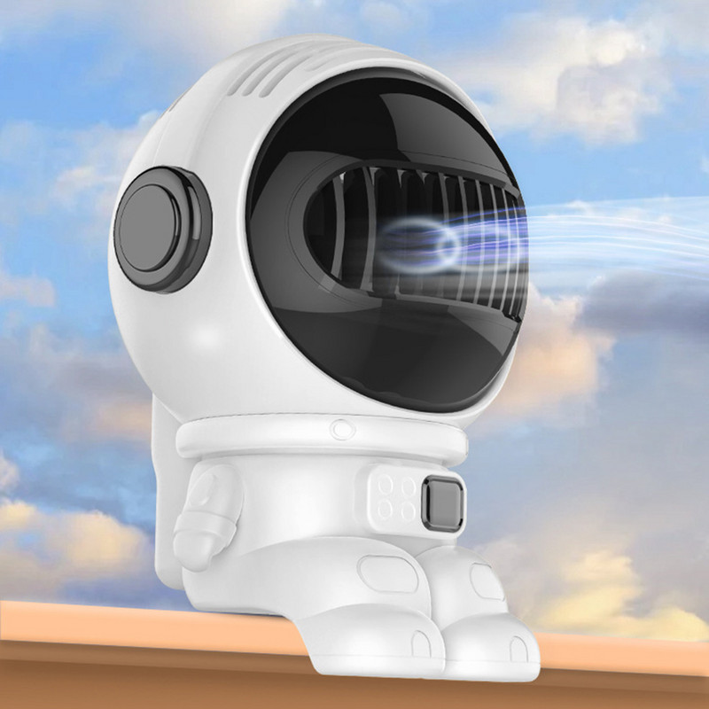 Rankinis elektrinis ventiliatoriaus kampo reguliavimas nešiojamas rankinis ventiliatorius USB įkraunamas mini stalinis ventiliatorius be ašmenų, žemas triukšmas kelionėms lauke