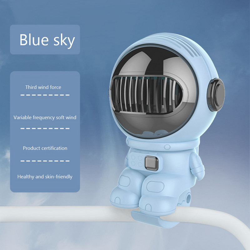 Rankinis elektrinis ventiliatoriaus kampo reguliavimas nešiojamas rankinis ventiliatorius USB įkraunamas mini stalinis ventiliatorius be ašmenų, žemas triukšmas kelionėms lauke