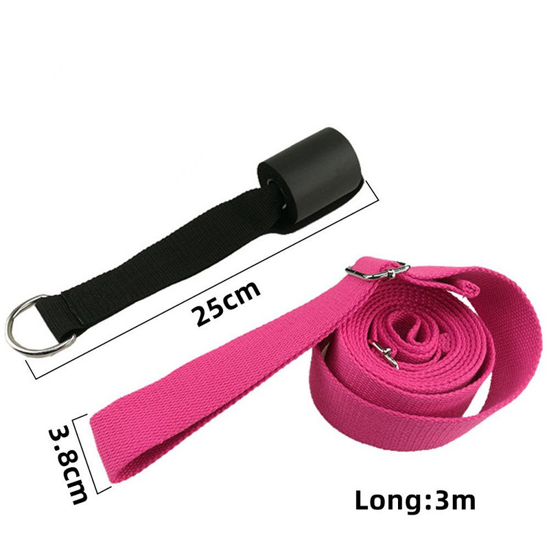 Fleksibilnost Oprema za fitness Vježbanje ligamenata Uže za struk D-ring pojas Gimnastički otpor Joga Remen za rastezanje