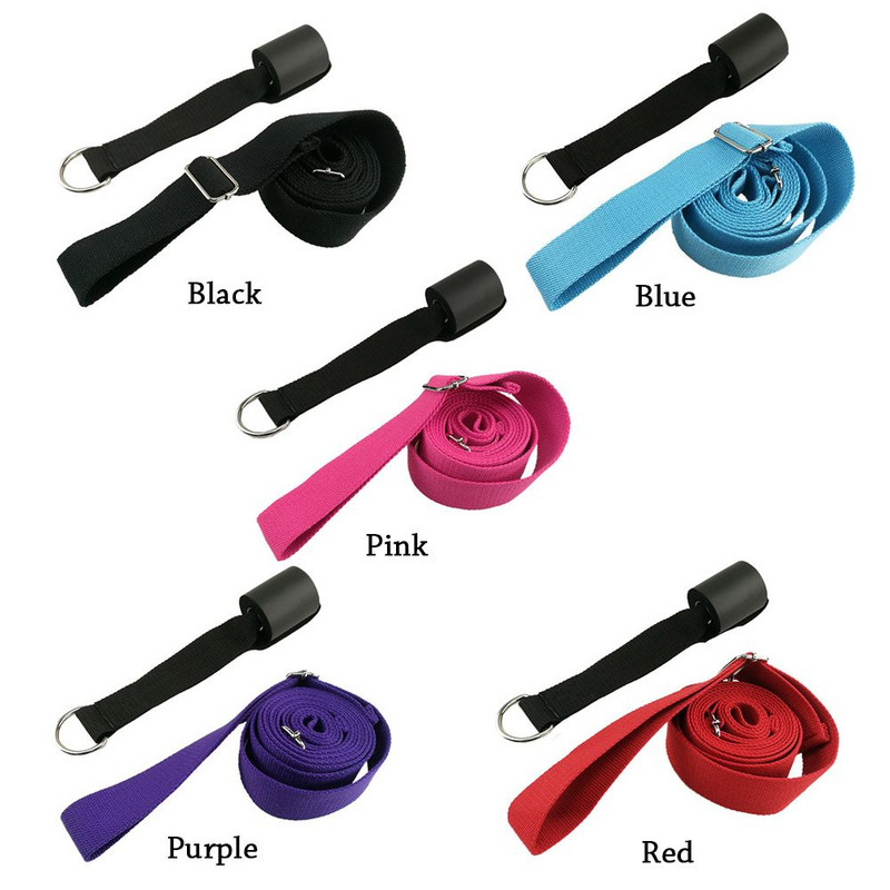 Fleksibilnost Oprema za fitness Vježbanje ligamenata Uže za struk D-ring pojas Gimnastički otpor Joga Remen za rastezanje