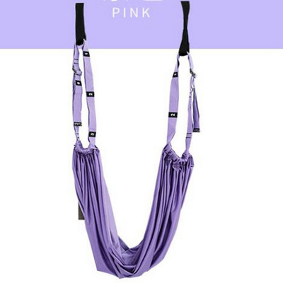 Въздушно въже за йога една дума кон отворен ханш разтегателна йога с обърнато въже теглене разтегателен колан разделя долната част на талията тренажор