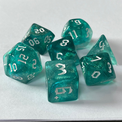 7 gab. jaunu dubultkrāsu kauliņu daudzskaldņu galda spēļu digitālie kauliņi DND TRPG RPG D20 D12 D10 D8 D6 D4 galda spēļu kauliņu komplektam