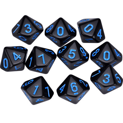 10 db D10 kockakészlet a World of Darkness L5R játékhoz