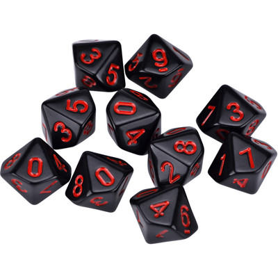 10 db D10 kockakészlet a World of Darkness L5R játékhoz