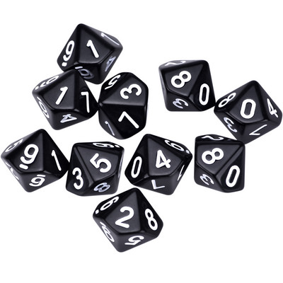 10 db D10 kockakészlet a World of Darkness L5R játékhoz