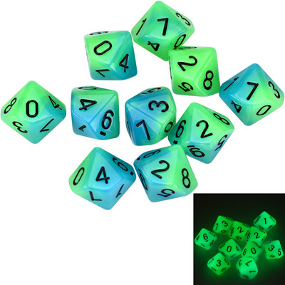 10 db D10 kockakészlet a World of Darkness L5R játékhoz