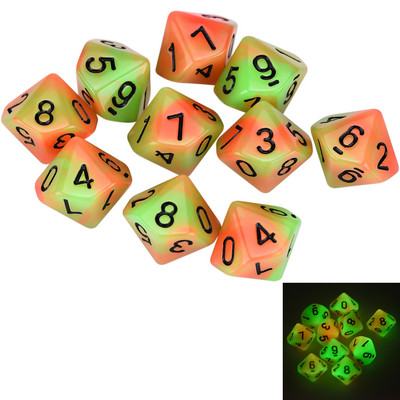 10 db D10 kockakészlet a World of Darkness L5R játékhoz